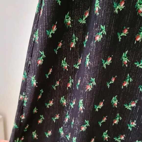 ⭐Rare⭐Anna sui floral chiffon maxi dress 2 - Picture 6 of 16